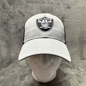 Raider Hat NFL Team Apparel Cap Strap Back NWOT New